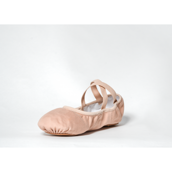 GioiaFlex Stretch Canvas Split Sole Ballet-beige