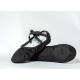 GioiaFlex Stretch Canvas Split Sole Ballet-black