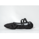 GioiaFlex Stretch Canvas Split Sole Ballet-black