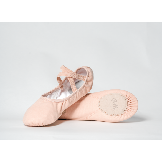 GioiaFlex Stretch Canvas Split Sole Ballet-pink