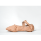 GioiaFlex Stretch Canvas Split Sole Ballet-tan