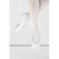 GioiaFlex Stretch Canvas Split Sole Ballet-white
