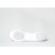 GioiaFlex Stretch Canvas Split Sole Ballet-white
