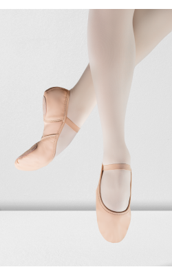 Hybrid Stretch Leather Neoprene Split Sole Ballet-Rose Pink