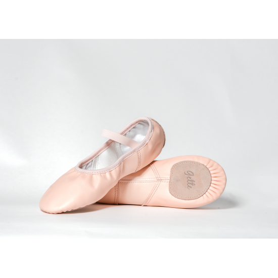 Hybrid Stretch Leather Neoprene Split Sole Ballet-Rose Pink
