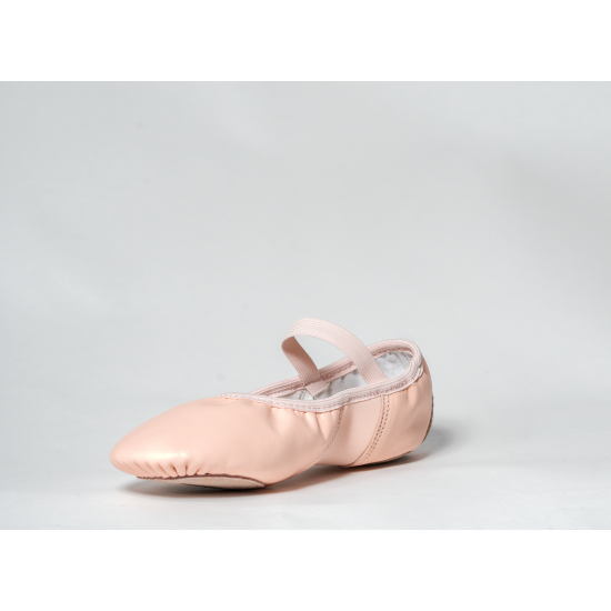 Hybrid Stretch Leather Neoprene Split Sole Ballet-Rose Pink