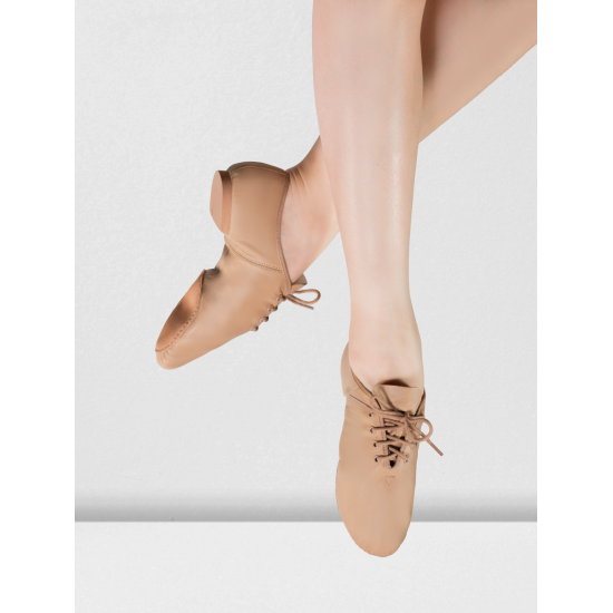 Jaxo Leather Lace-up Jazz-Tan-suede