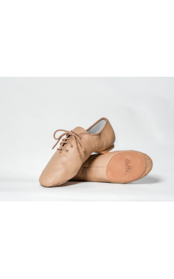 Jaxo Leather Lace-up Jazz-Tan-suede