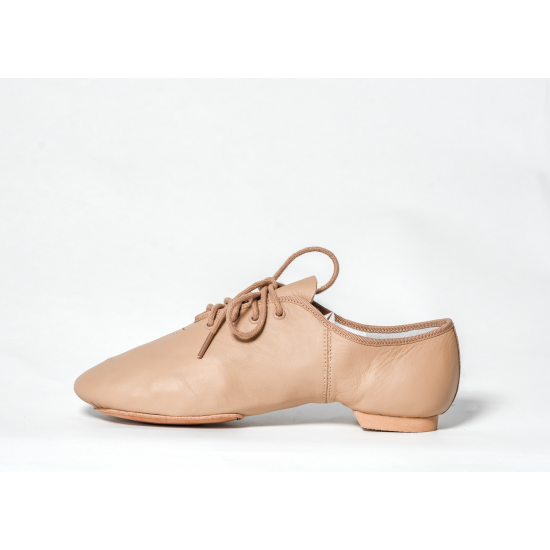 Jaxo Leather Lace-up Jazz-Tan-suede