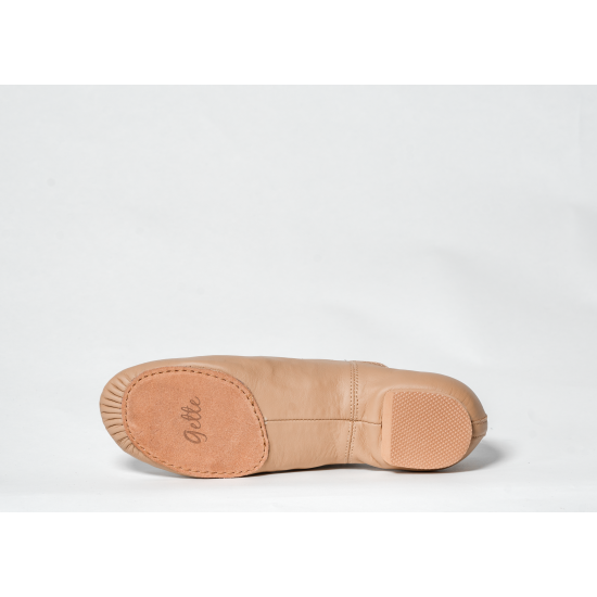 Jaxo Leather Lace-up Jazz-Tan-suede
