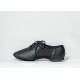 Junto Leather Neoprene Lace-up Jazz-Black
