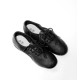 Junto Leather Neoprene Lace-up Jazz-Black
