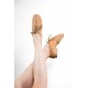 Junto Leather Neoprene Lace-up Jazz-Tan