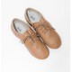 Junto Leather Neoprene Lace-up Jazz-Tan