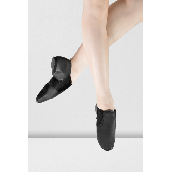 Jivo Leather Neoprene Slip-on Jazz-Black