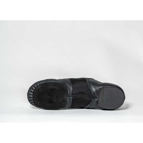 Jivo Leather Neoprene Slip-on Jazz-Black