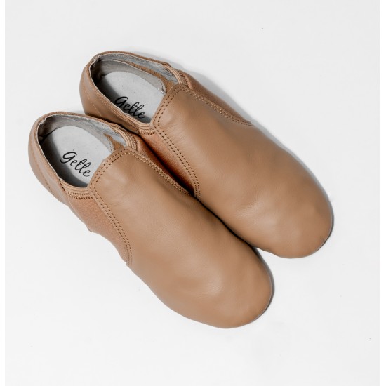 Jivo Leather Neoprene Slip-on Jazz-Tan