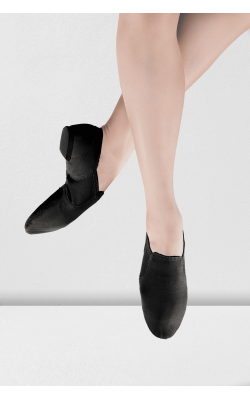Jema Stretch Canvas Slip-on Jazz-Black