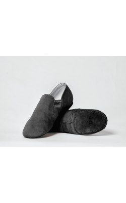Jema Stretch Canvas Slip-on Jazz-Black