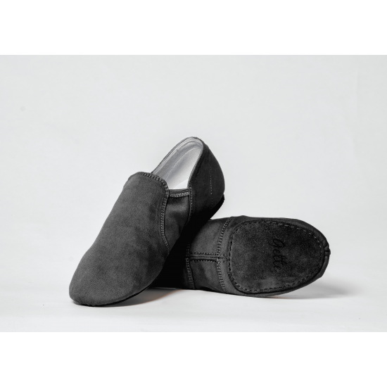 Jema Stretch Canvas Slip-on Jazz-Black