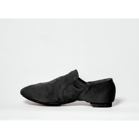 Jema Stretch Canvas Slip-on Jazz-Black