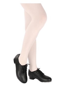 Leather Lace-Up Tap Shoe